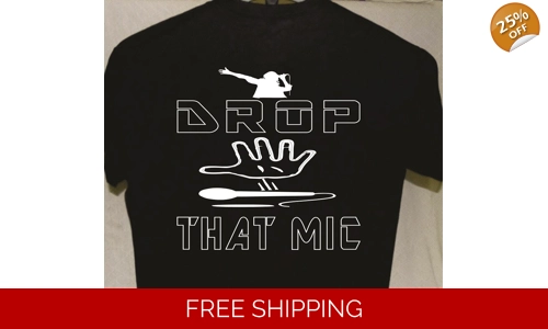Drop Mic Karaoke Lover T shirt more tshirts listed for sale Great Gift For Friends